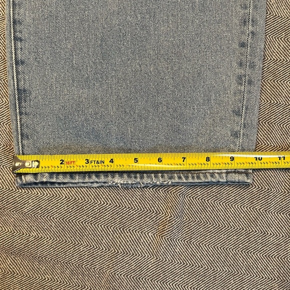 NWT Madewell Baggy Straight Jeans Size 14W - Picture 9 of 13